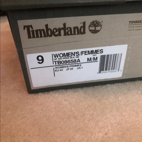 SOLD! Classic Black Timberland Boots⚡️ - Picture 4 of 4